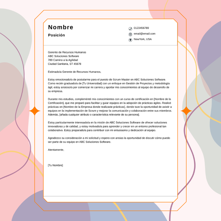 Scrum Master (Scrum Master) - No Experiencia